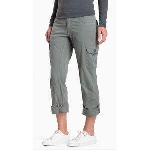 KUHL Splash Roll Up Pant Women’s 10 Short Pine Convertible Outdoor Gorpcore